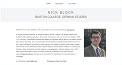 Desktop Screenshot of nickblock.com